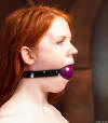 Ivy Haze Purple Ball PVC Strap