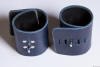 Navy Blue Hasp Cuff Set