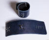 Navy blue Hasp Cuff Set Flat