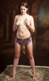 Purple and Gold on Alicia