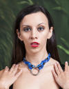 Kerri Taylor with Blue Halter Collar