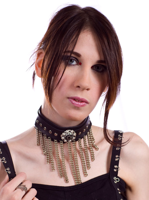 SR-C0230 Draped Chain Collar