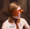 Riann Nova Saddle red Blindfold