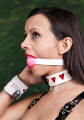 Valentine Pink ball Gag 2