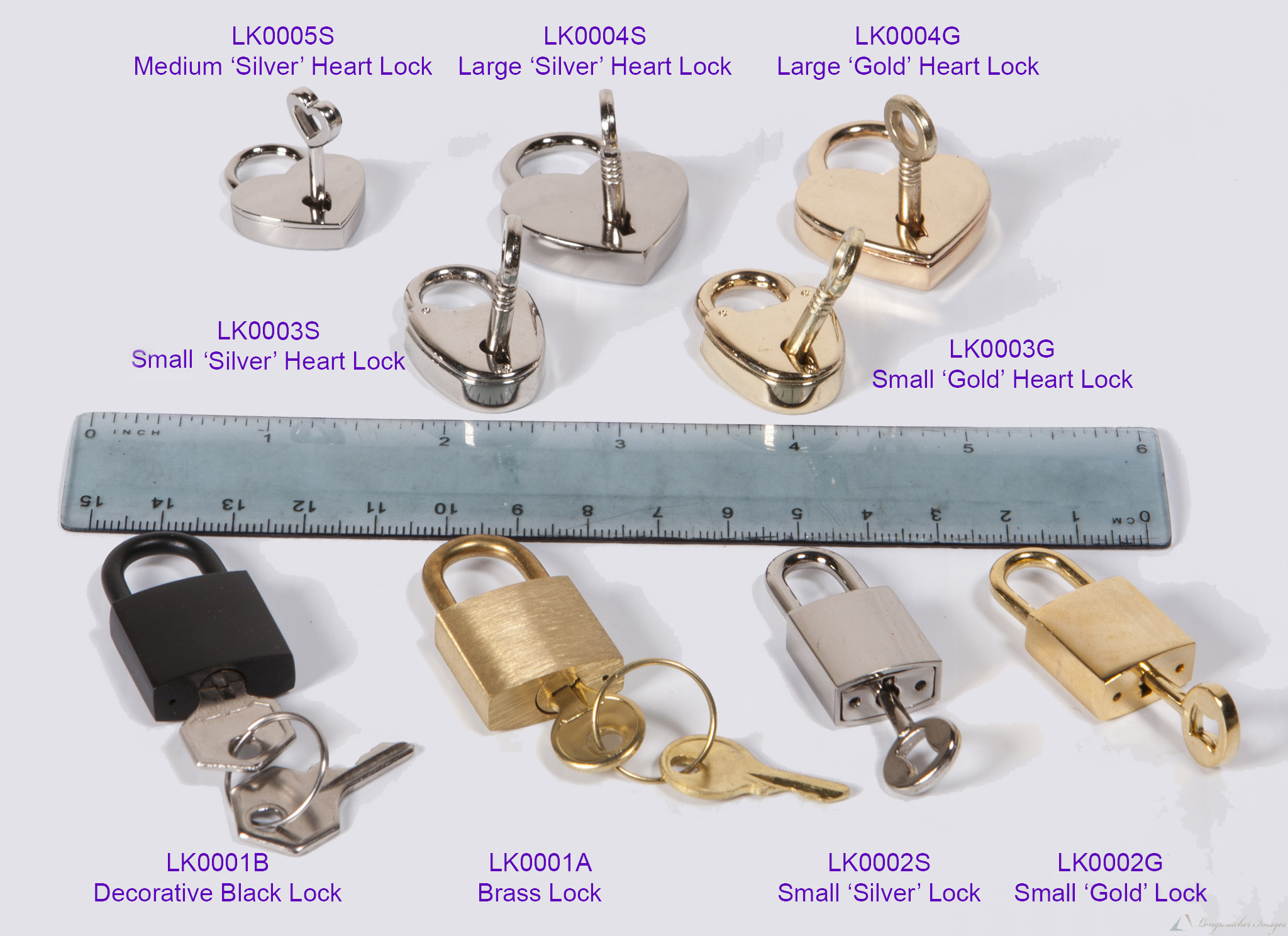 Lock Size Comparison